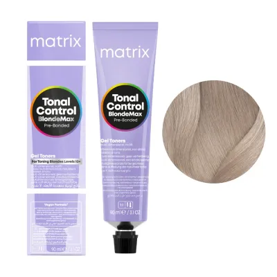 Тонер для волос Matrix Tonal Control BlondeMax Pre-Bonded, кислотный, гелевый, 90 мл, оттенок 10AG