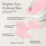 Патчи для кожи вокруг глаз Pur Mellow Eyes Dragon Fruit гидрогелевые, осветляющие, 30 пар — фото 7