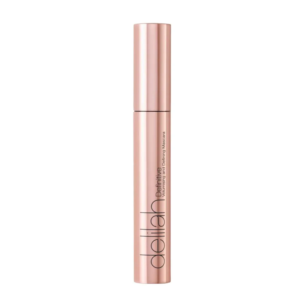 Тушь для ресниц Delilah Definitive Mascara с эффектом объёма, моделирующая, оттенок Carbon