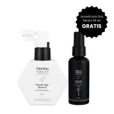 Набор сывороток для кожи головы Dermomedica Growth Hair Serum 2 и Growth Hair Zinc Serum против выпадения, 2 × 60 мл — фото 1