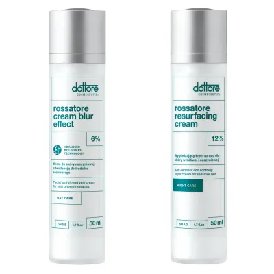 Набор Dottore Rossatore: крем Cream Blur Effect 50 мл и крем Resurfacing Cream 50 мл