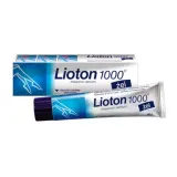 Гель для ног Lioton 1000 с гепарином, от отёков и тяжести в ногах, 100 г — фото 2