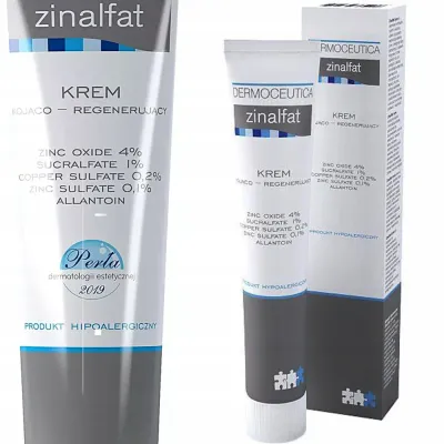Крем Bausch Zinalfat успокаивающий, восстанавливающий, для сухой и чувствительной кожи, 50 мл
