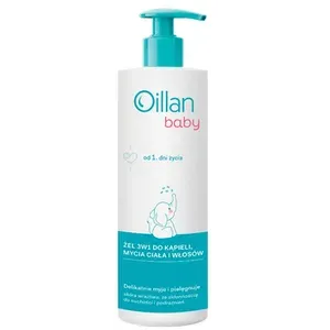 Детский гель 3 в 1 Oillan Baby, для купания, мытья тела и волос, 750 мл
