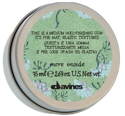 Гумми для волос More Inside Medium Hold Finishing Gum средней фиксации, матовая, 75 мл