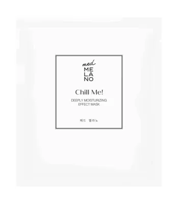 Тканевая маска для лица MedMelano Chill Me! Deeply Moisturizing Effect Mask увлажняющая, охлаждающая, 1 шт.