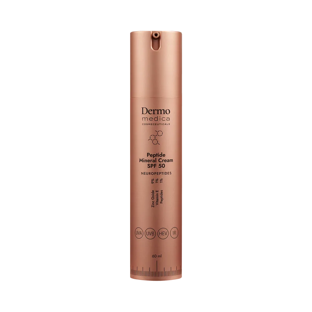Солнцезащитный крем для лица Dermomedica Peptide Mineral Cream с пептидами, с минеральным фильтром, SPF 50, 60 мл