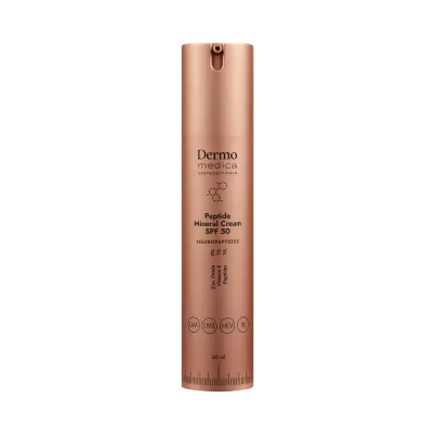 Солнцезащитный крем для лица Dermomedica Peptide Mineral Cream с пептидами, с минеральным фильтром, SPF 50, 60 мл