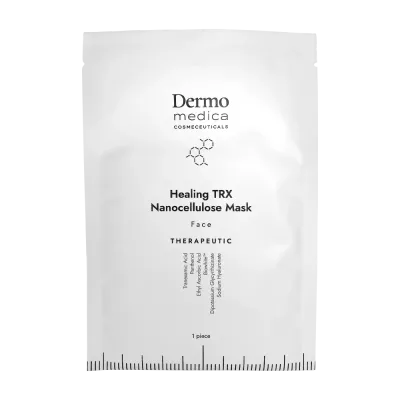 Тканевая маска для лица Dermomedica Healing Mask из наноцеллюлозы, для раздражённой кожи после процедур