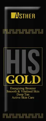 Бронзер для солярия Asther His Gold, для мужчин, 10 саше
