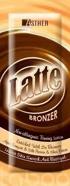 Бронзер для солярия Asther Latte, для светлой и чувствительной кожи, 10 саше по 15 мл