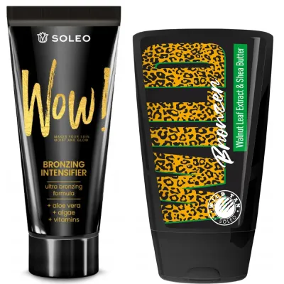 Набор бронзеров для солярия Soleo Wow! и Wild Tan