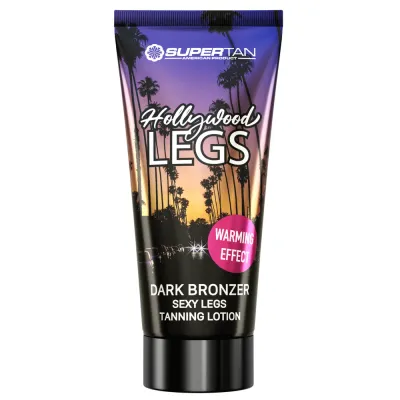 Бронзер для ног SuperTan California Hollywood Legs, с термоэффектом, для солярия, 135 мл