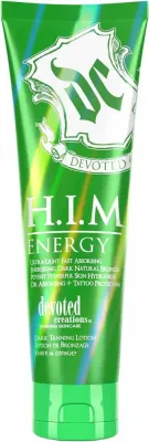 Бронзер для солярия Devoted Creations H.I.M. Energy, без DHA, для мужчин, 251 мл