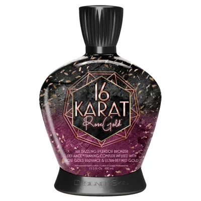Бронзер для солярия Designer Skin 16 Karat Rose Gold, 16X, 400 мл