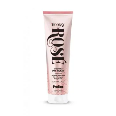 Бронзер для солярия Pro Tan Hooray for Rose, тёмный, с маслом виноградной косточки, 250 мл