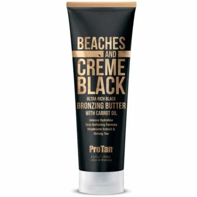 Бронзирующее масло для загара Pro Tan Beaches & Creme Black Bronzer, очень тёмное, 250 мл