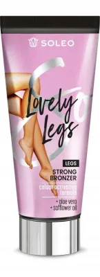 Бронзер для ног Soleo Lovely Legs, интенсивный, для солярия, 135 мл