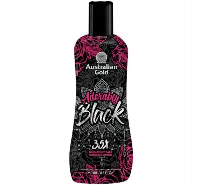 Лосьон-бронзер для солярия Australian Gold Adorably Black, интенсивный, 250 мл
