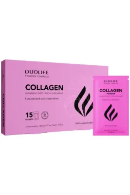 Коллаген DuoLife Collagen Powder, порошок, 15 саше по 10,8 г