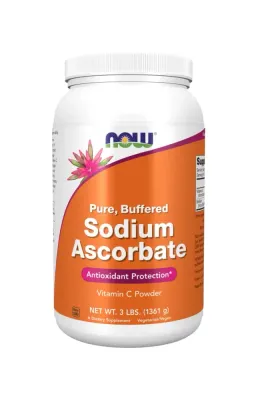 Аскорбат натрия NOW Foods Sodium Ascorbate, витамин C, порошок, 1361 г