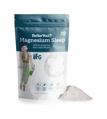 Хлопья магниевые для ванны BetterYou Magnesium Sleep Kids, для детей, лаванда и ромашка, 750 г