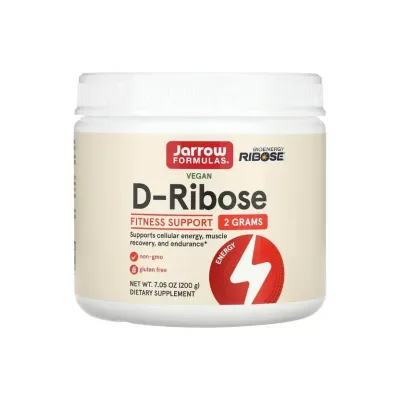 D-рибоза в порошке Jarrow Formulas D-Ribose, 200 г