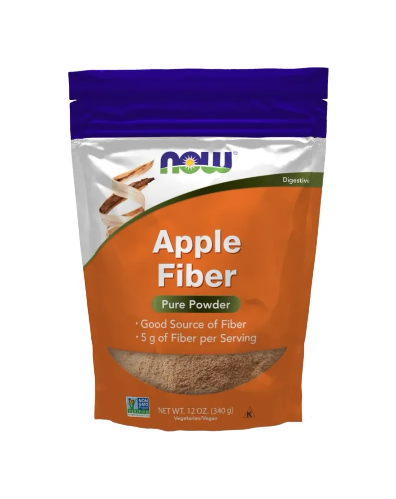 Яблочная клетчатка NOW Foods Apple Fiber, порошок, 340 г