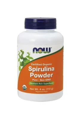 Спирулина в порошке NOW Foods Spirulina Organic, 113 г