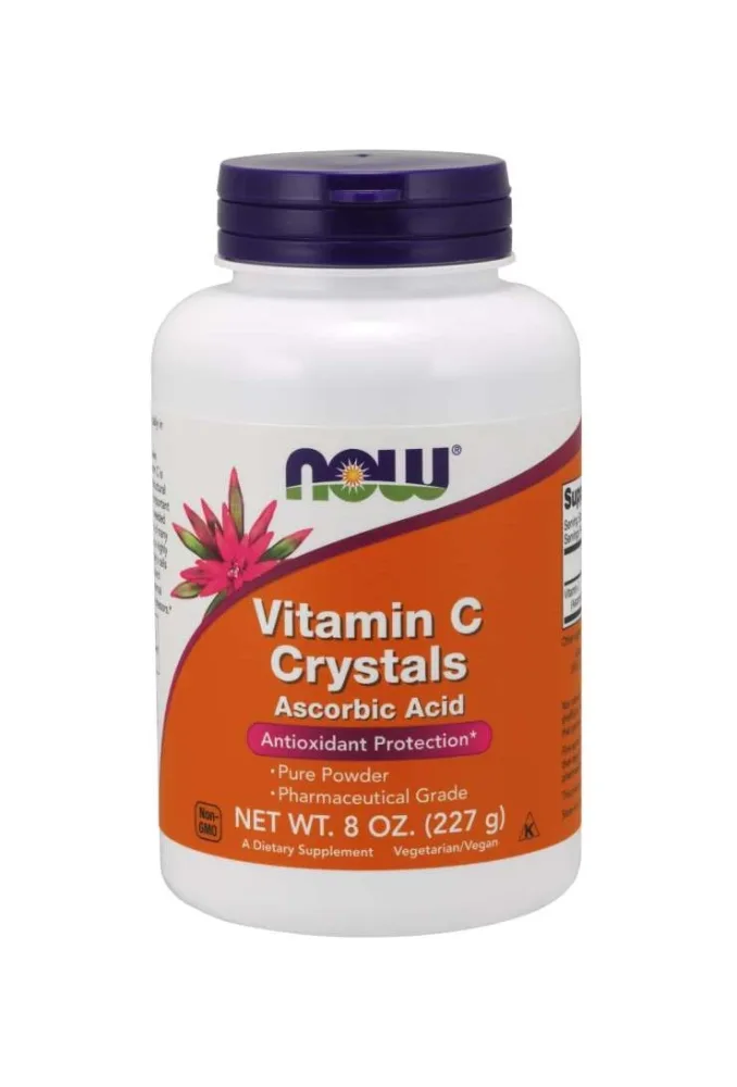 Витамин C в порошке NOW Foods, аскорбиновая кислота, 227 г