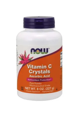 Витамин C в порошке NOW Foods, аскорбиновая кислота, 227 г