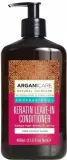 Несмываемый кондиционер Arganicare Keratin разглаживающий, восстанавливающий, для вьющихся волос, 400 мл — фото 1