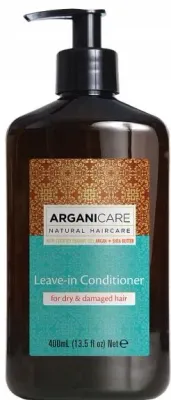 Несмываемый кондиционер Arganicare Dry & Damaged питательный, увлажняющий, для сухих и повреждённых волос, 400 мл