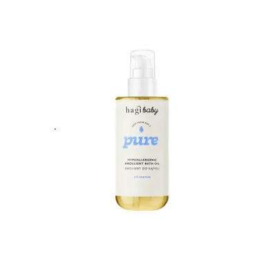 Эмолент для купания Hagi Baby Pure, для сухой и чувствительной кожи, с первого дня жизни, 200 мл