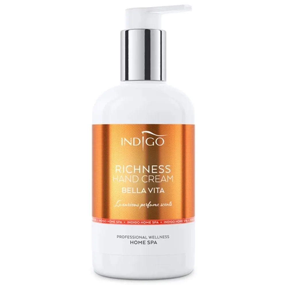 Крем для рук Indigo Richness Hand Cream Bella Vita, парфюмированный, увлажняющий, 300 мл