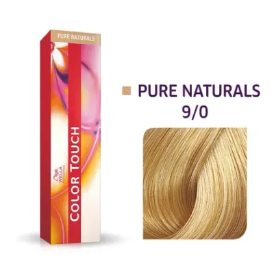 Тонирующий крем для волос Wella Professionals Color Touch, без аммиака, 60 мл, оттенок 9/0