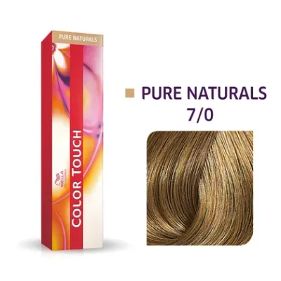 Тонирующий крем для волос Wella Professionals Color Touch, без аммиака, 60 мл, оттенок 7/0