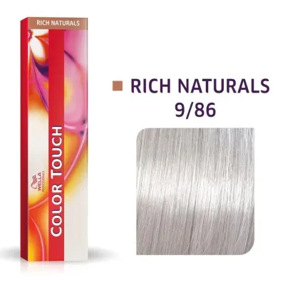 Тонирующий крем для волос Wella Professionals Color Touch, без аммиака, 60 мл, оттенок 9/86