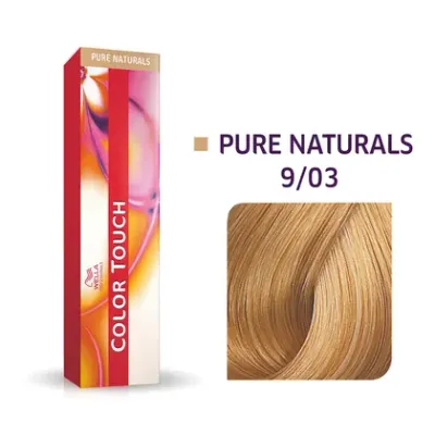 Тонирующий крем для волос Wella Professionals Color Touch, без аммиака, 60 мл, оттенок 9/03