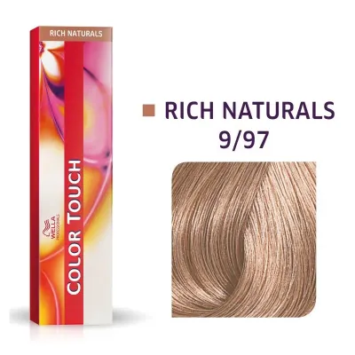 Тонирующий крем для волос Wella Professionals Color Touch, без аммиака, 60 мл, оттенок 9/97