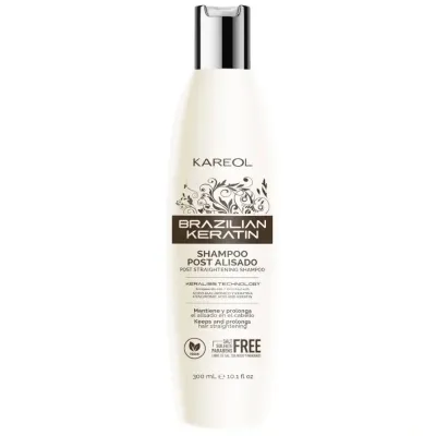 Шампунь Kareol Brazilian Keratin без SLS, после кератинового выпрямления, 300 мл