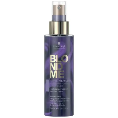 Спрей-кондиционер Schwarzkopf Professional BlondMe Cool Blondes против желтизны, для светлых и седых волос, 150 мл