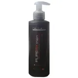 Гель для волос Exclusive Pure SX Men, чёрный, тонирует седину, без спирта, 300 мл — фото 1