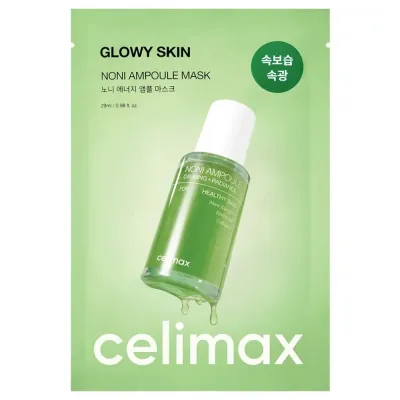 Тканевая маска для лица Celimax Noni Energy Ampoule Mask увлажняющая, с нони, 29 мл