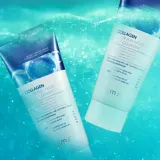 Пенка для умывания Farmstay Collagen Water Full Moist Deep Cleansing Foam для снятия макияжа, 180 мл — фото 2