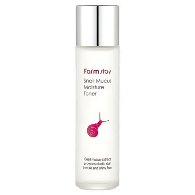 Тоник для лица Farmstay Snail Mucus Moisture Toner увлажняющий, с муцином улитки, для сухой кожи, 150 мл