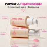 Сыворотка для лица KSECRET Seoul 1988 Boosting Serum Collagen Complex 7 + Red Ginseng для гладкости и сияния, 30 мл — фото 3