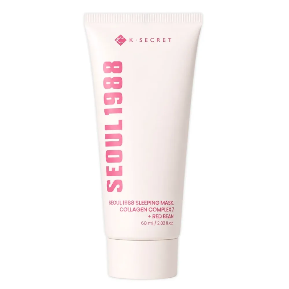 Ночная маска для лица KSecret Seoul 1988 Sleeping Mask Collagen Complex 7 + Red Bean, для сухой и чувствительной кожи, 60 мл