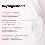 Ночная маска для лица KSecret Seoul 1988 Sleeping Mask Collagen Complex 7 + Red Bean, для сухой и чувствительной кожи, 60 мл — фото 3