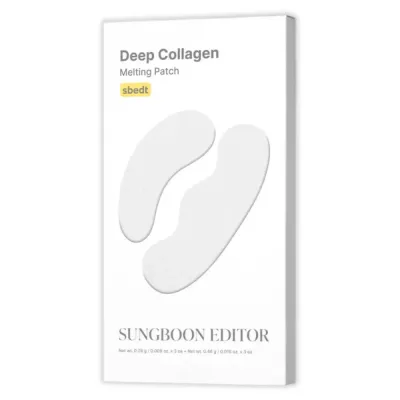 Коллагеновые патчи Sungboon Editor Deep Collagen Melting Patch, увлажняющие, разглаживающие, 6 шт